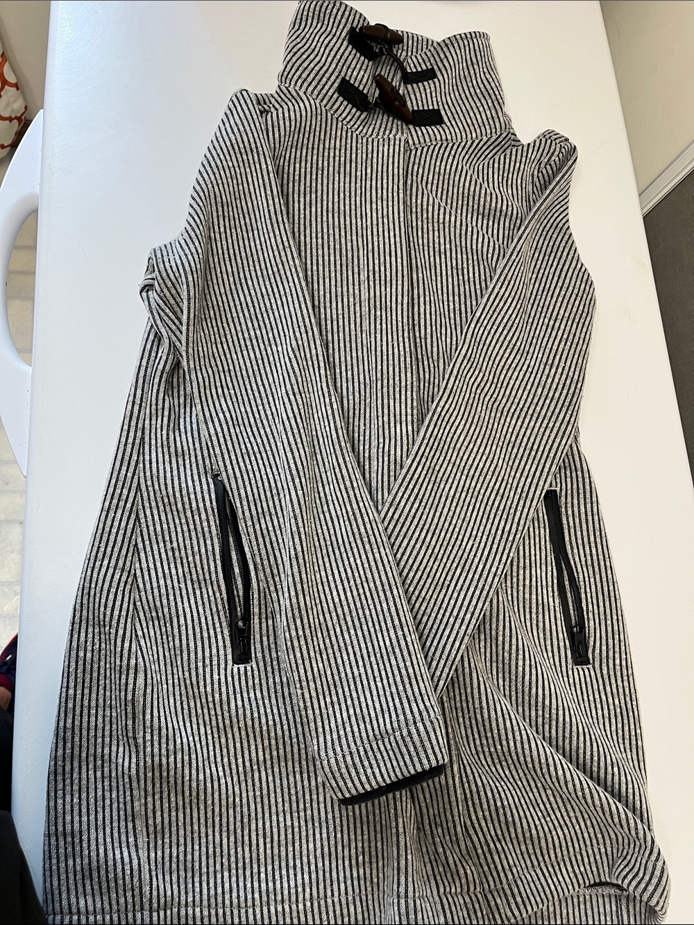 Roots high neck zip up